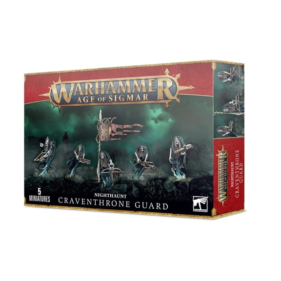 Warhammer: Age of Sigmar Nighthaunt Craventhrone Guard