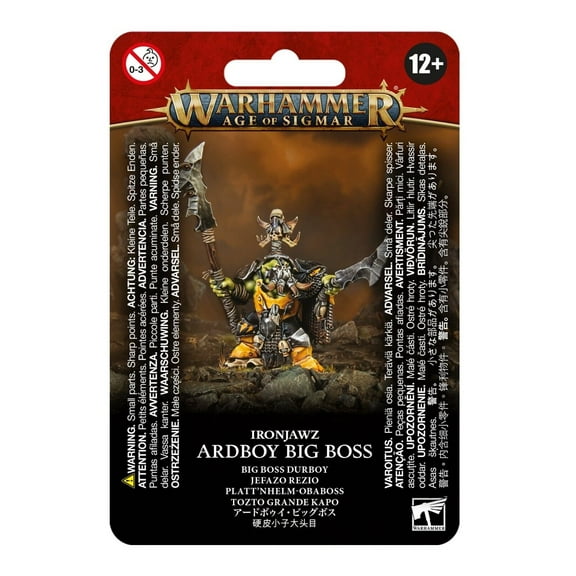 Warhammer Age of Sigmar: Orruk War Clans - Ardboy Big Boss