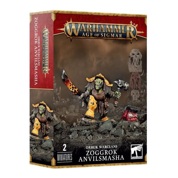 Games Workshop - Warhammer Age of Sigmar - Orruk Warclans - Zoggrok Anvilsmasha