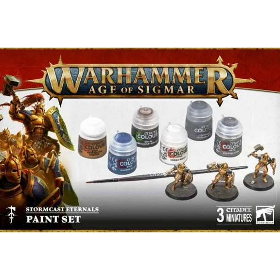 Warhammer: Aos Paints+Tools Eng/Spa/Port/Latv/Rom