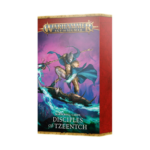 Warhammer Age of Sigmar: Warscroll Cards: Disciples of Tzeentch 4th Edition