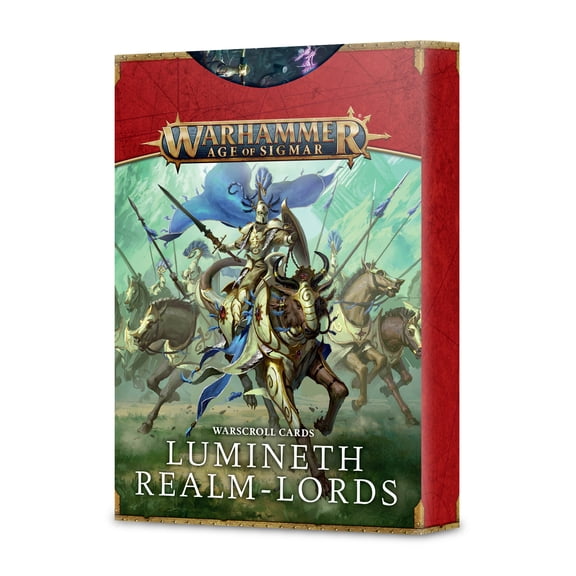 Warhammer: Age of Sigmar Warscroll Cards: Lumineth Realm-Lords (3rd)
