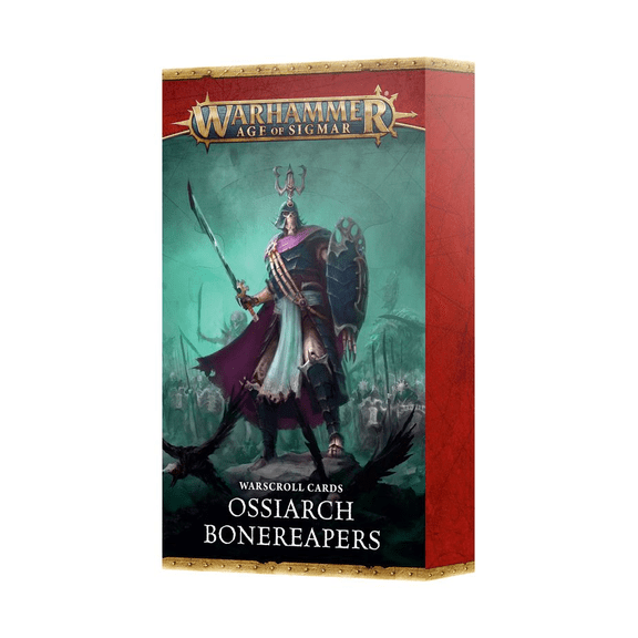 Warhammer AoS: Warscroll Cards: Ossiarch Bonereapers 4th Edition