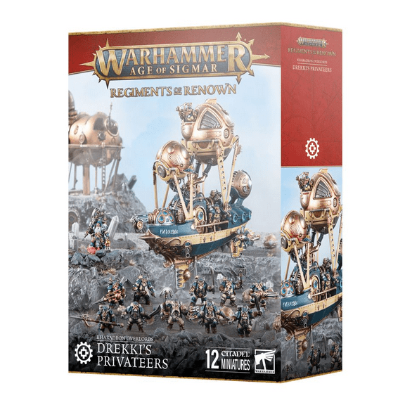 Games Workshop - Warhammer Age of Sigmar - Kharadron Overlords - Drekki's Privateers Regiment of Renown