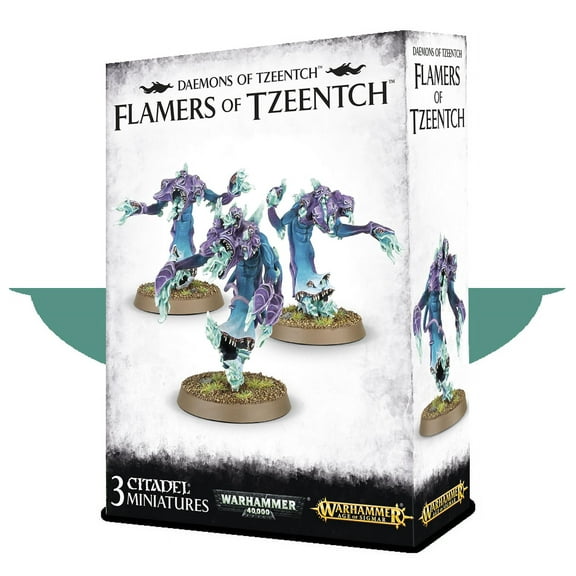 Warhammer Chaos Daemons of Tzeentch Flamers of Tzeentch