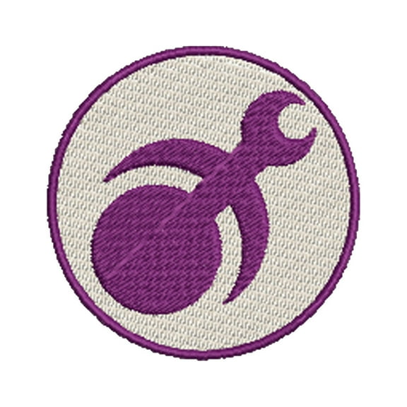 Warhammer Chaos God Slaanesh Embroidered Patch Iron-On Applique, Cosplay Vest Clothing Badge Back Packs Uniform DIY