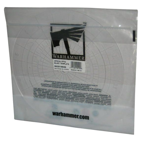 Warhammer Citadel Apocalyptic Blast Template 40k 231675