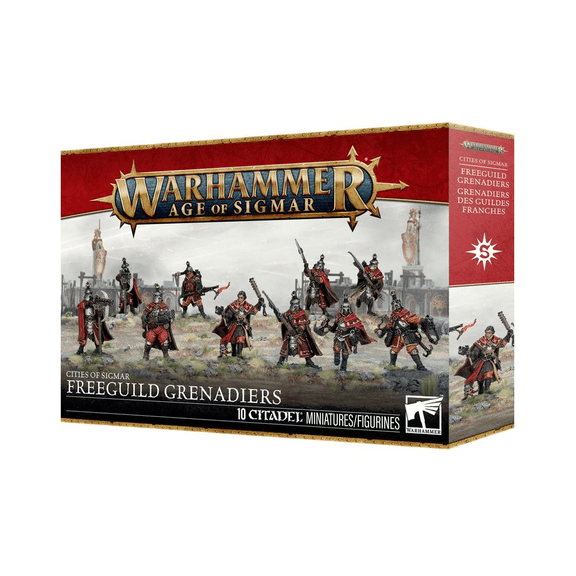 Games Workshop - Warhammer Age of Sigmar - Cities of Sigmar - Freeguild Grenadiers