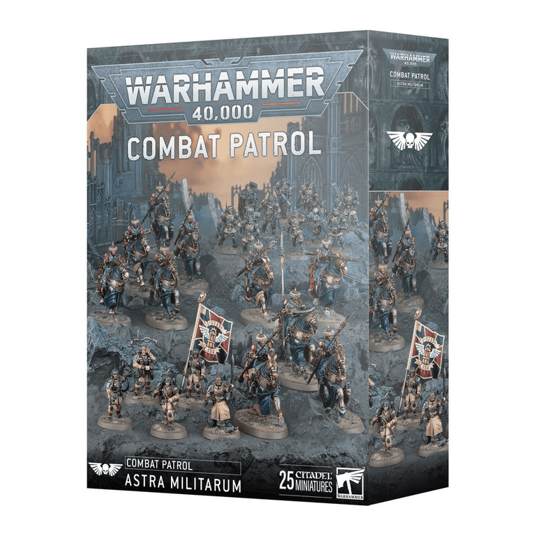 Warhammer 40k Combat Patrol: Astra Militarum - Walmart.com