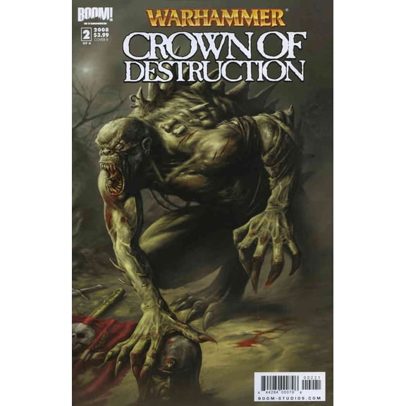 Warhammer: Crown of Destruction #2B VF ; Boom! Comic Book