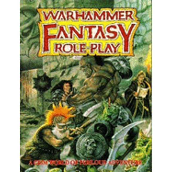 Pre-Owned Warhammer Fantasy Roleplay : A Grim World of Perilous Adventure (Paperback) 1899749012 9781899749010