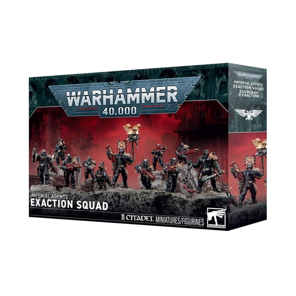 Games Workshop - Warhammer 40K - Imperial Agents - Exaction Squad (2026)