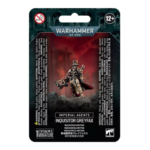 Warhammer 40K Imperial Agents: Inquisitor Greyfax GWS 52-45