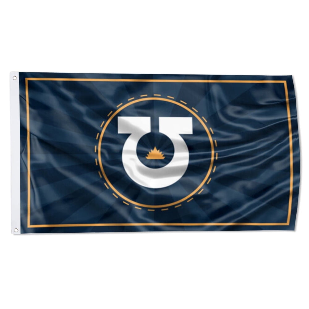 Drapeau Warhammer Ultramarines - Taille 90x150 Cm (3x5 Ft) - Design Unique Fabriqué En UE (Lituanie)
