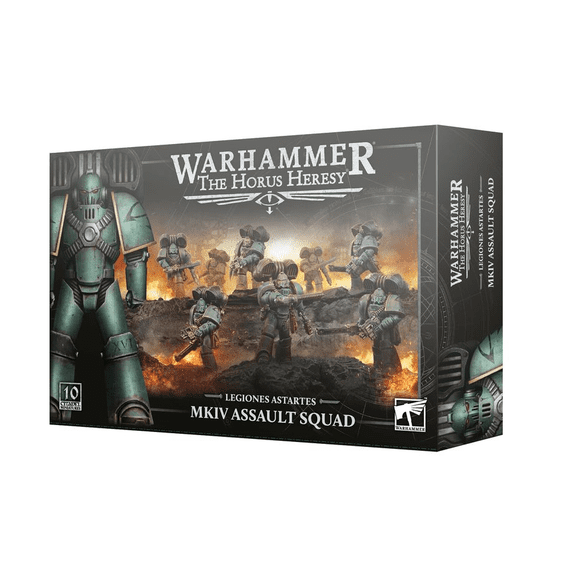 Games Workshop - Warhammer The Horus Heresy - Legiones Astartes - MKIV Assault Squad