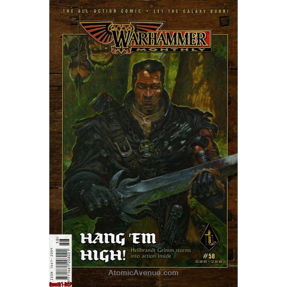 Warhammer Monthly #58 VF ; Games Workshop Comic Book