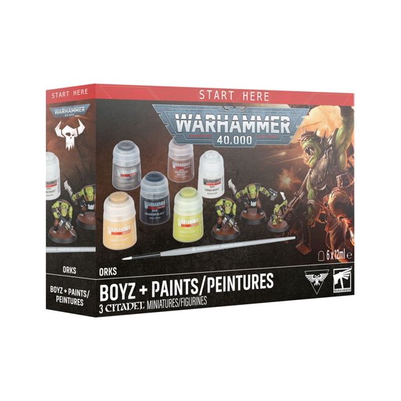 Warhammer: Orks + Paints