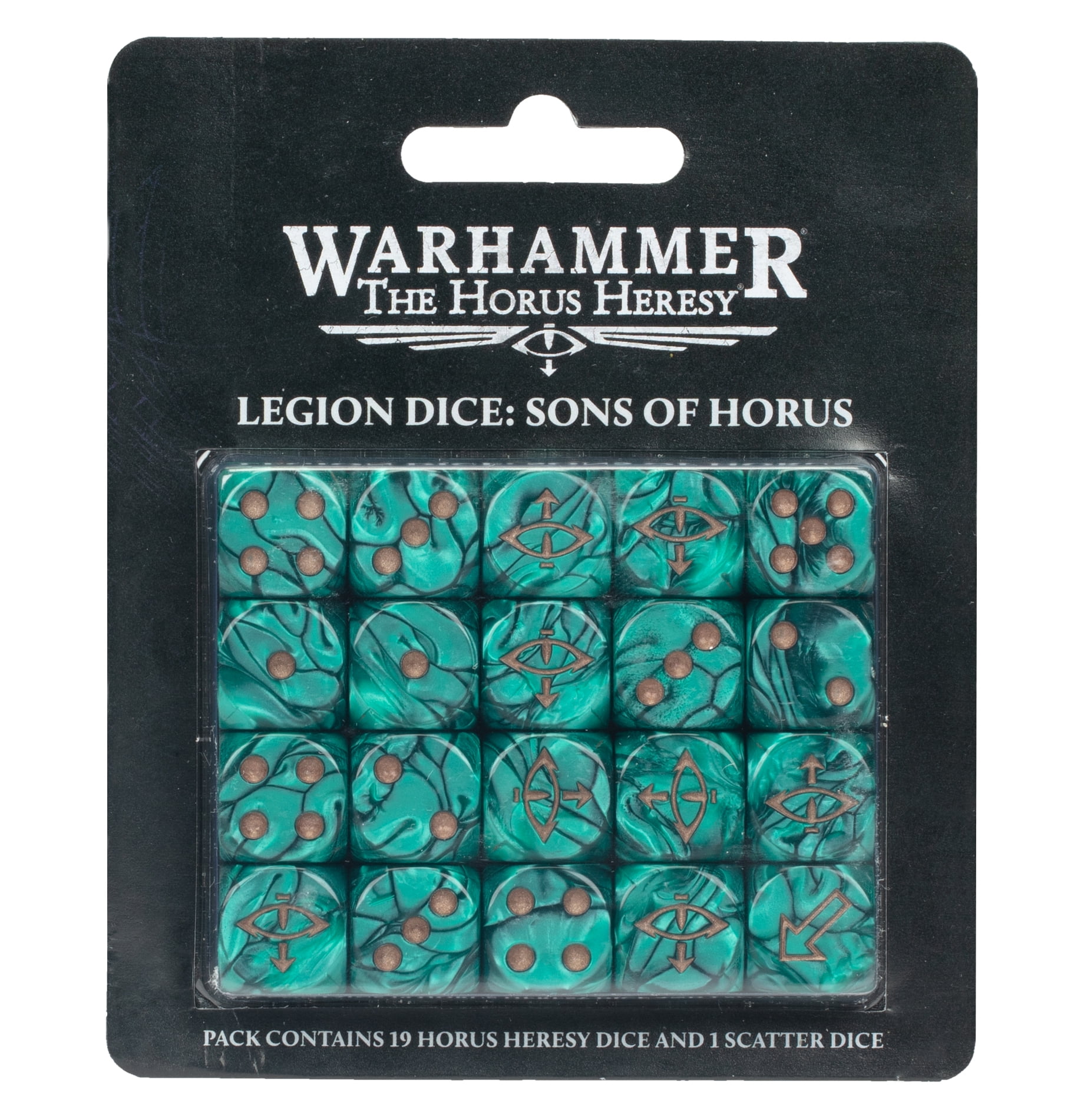 warhammer the HORUS HERESY LGION DICE: SONS OF HORUS