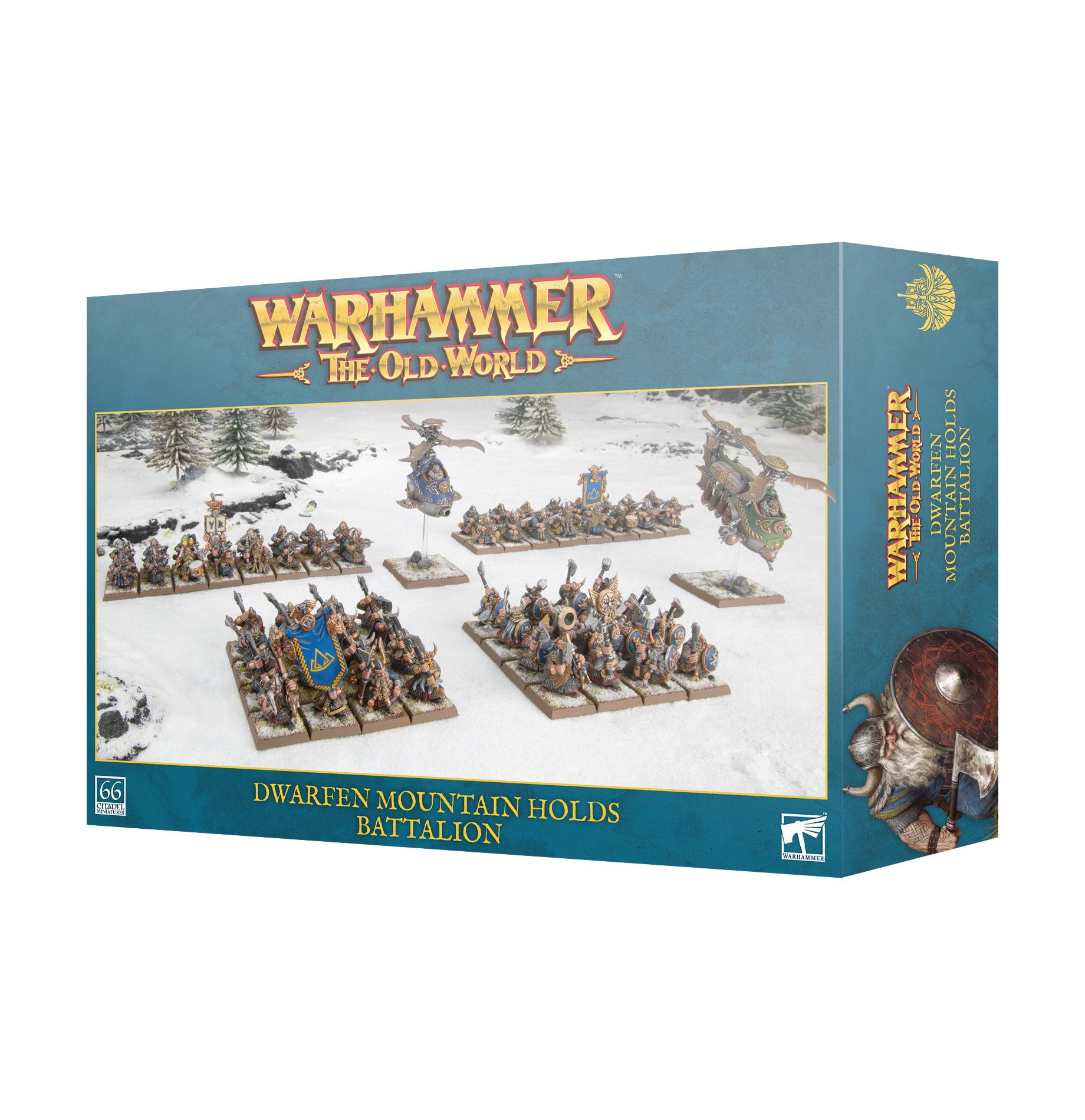 Warhammer The Old World Dwarfen Mountain Holds Battalion Set