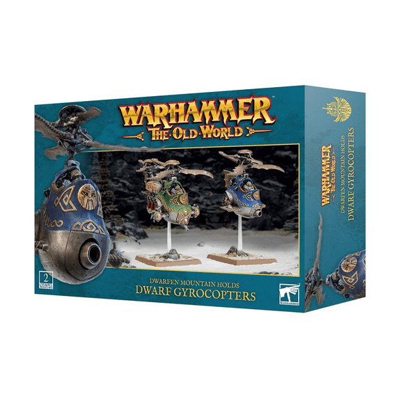 Warhammer The Old World: Dwarfen Mountain Holds Dwarf Gyrocopters