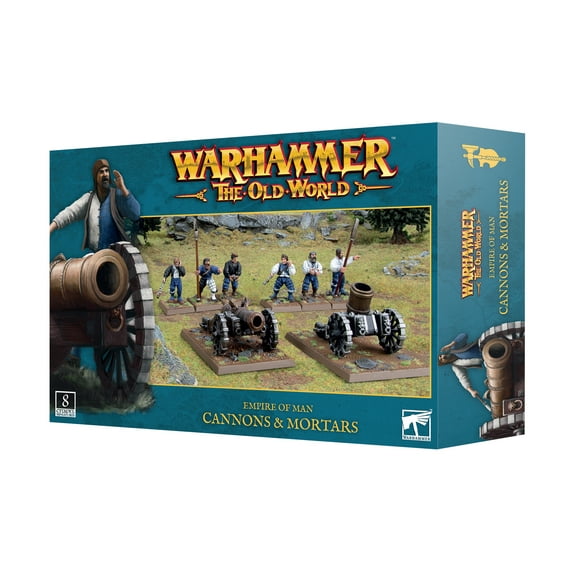 Warhammer: The Old World Empire Cannons & Mortars