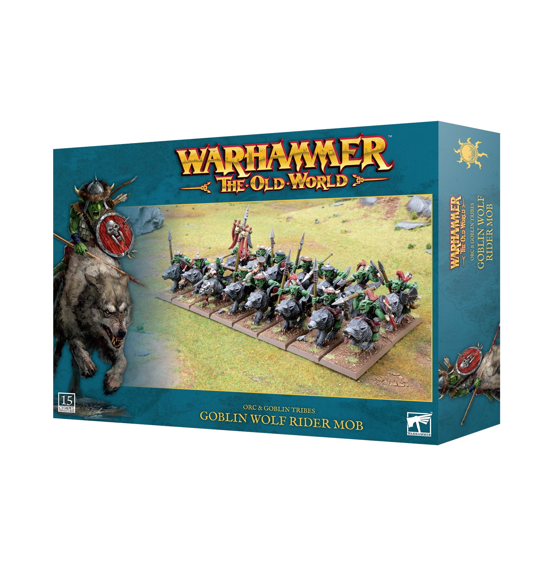 Warhammer: The Old World Orcs & Goblins Goblin Wolf Rider Mob - Walmart.com