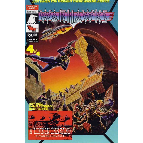 Warhawks Comics Module #4 VF ; TSR Comic Book