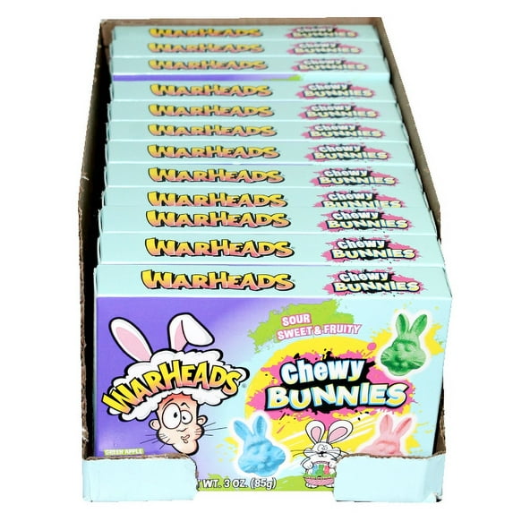 Warheads Chewy Bunnies 3 oz. Theater Box