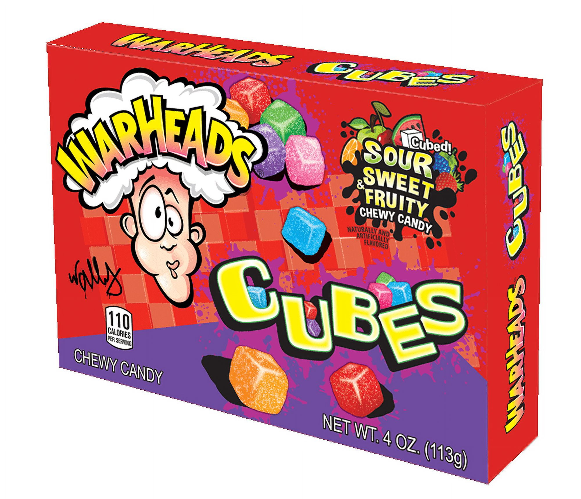 Warheads Chewy Cubes, 4.0 OZ