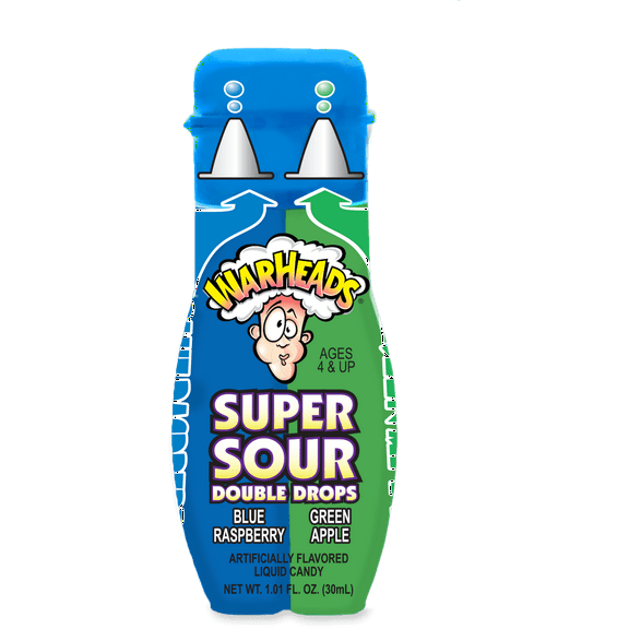 Warheads Double Drops Liquid Candy 24ct