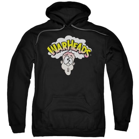 Warheads Logo Adult Pullover Hoodie Sweatshirt Black