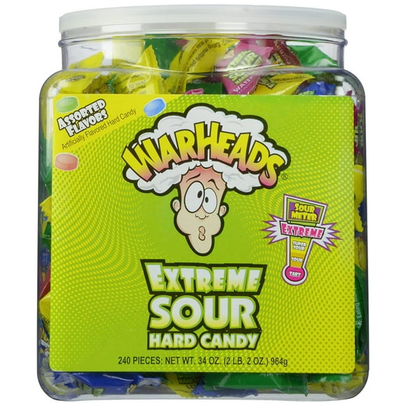 Warheads Tub, 240 Count