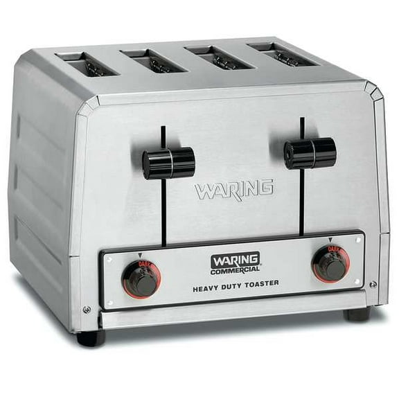 Waring Commercial 4-Slice Heavy Duty Toaster WCT800RC