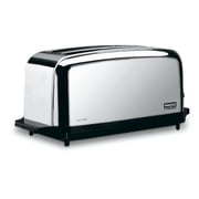 Waring Commercial WCT704 4 Slice Extra Long Slot Light Duty Pop-Up Toaster, 120V, 5-15 Phase Plug