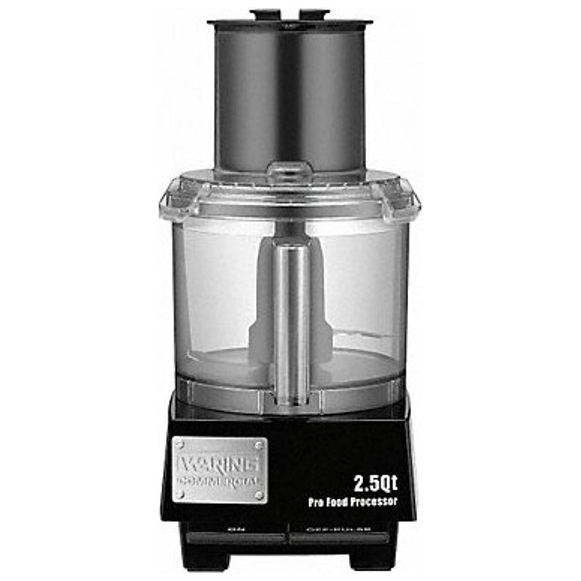 Waring 2.5 Quart Black Polycarbonate Commercial Food Processor