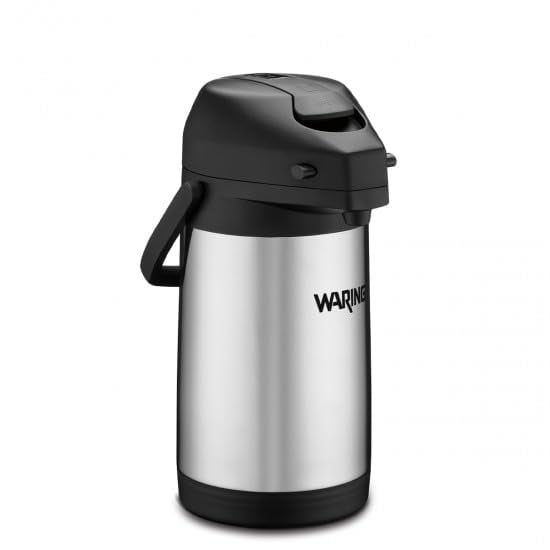 Waring Commercial WCA22 2.2 Liter Stainless Steel Airpot. Works with Waring Airpot Brewers.