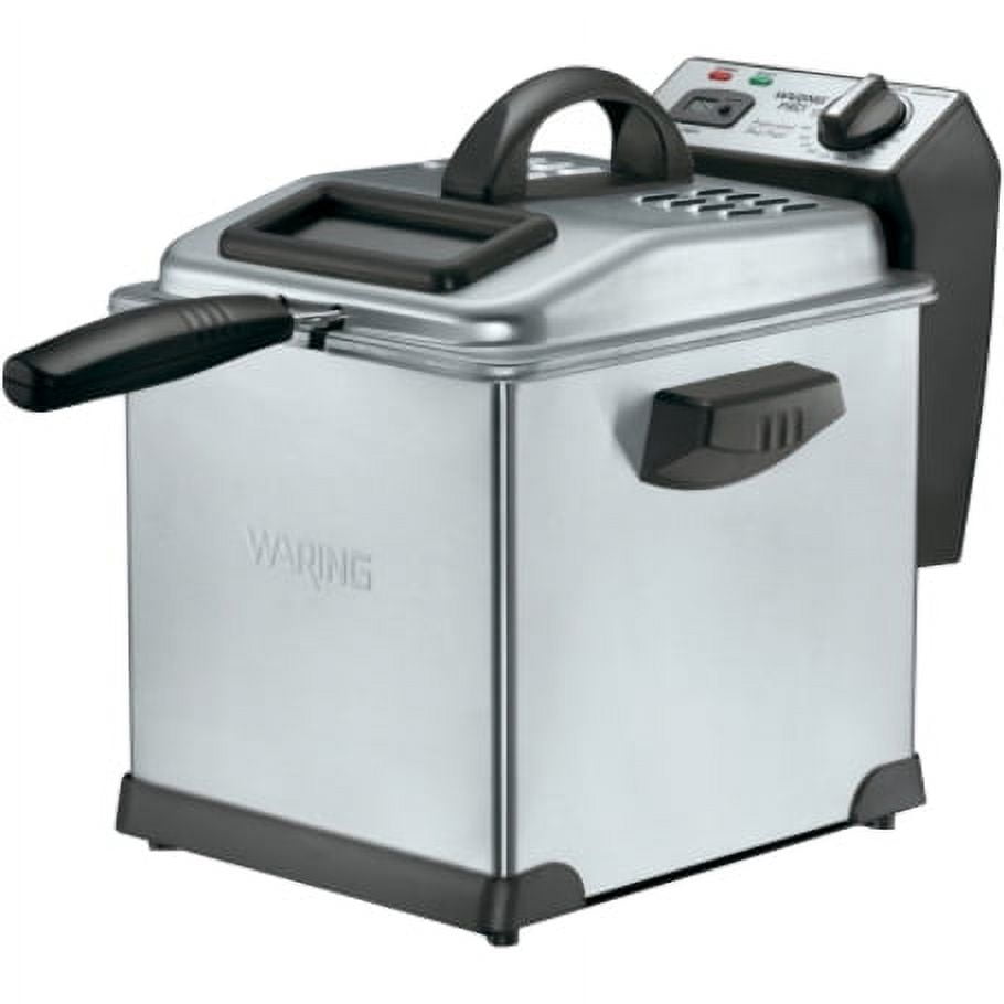 Waring Pro DF280 Professional Deep Fryer, Brushed Stainless [DISCONTINUED]