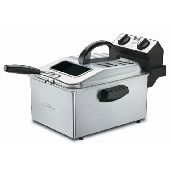 Waring Professional Deep Fryer DF250B - Stainless Steel