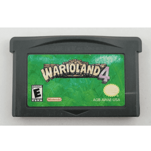Wario Land 4 - Game Boy Advance - Game Cartridge