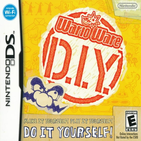 WarioWare D.I.Y. DS NDS Game,US Version