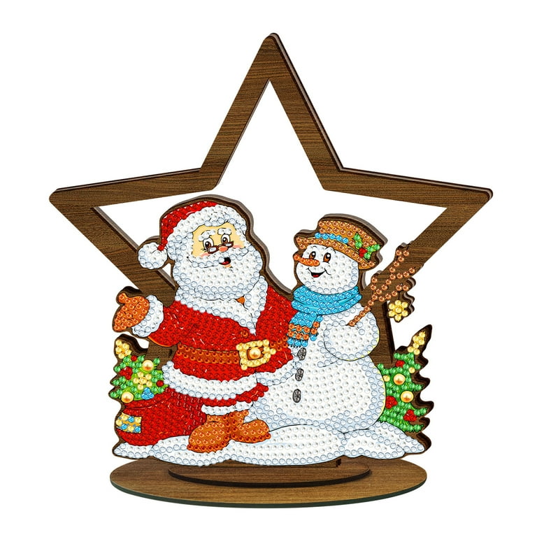 Christmas Diamond Art Ornaments Handicraft Diamond Desktop