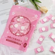 Warkul 100Pcs/Bag Compressed Towels,Disposable Portable Mini Towel Tablets Wipes Paper Tissues, for Travel,Hiking, Sport, Beauty Salon, Home