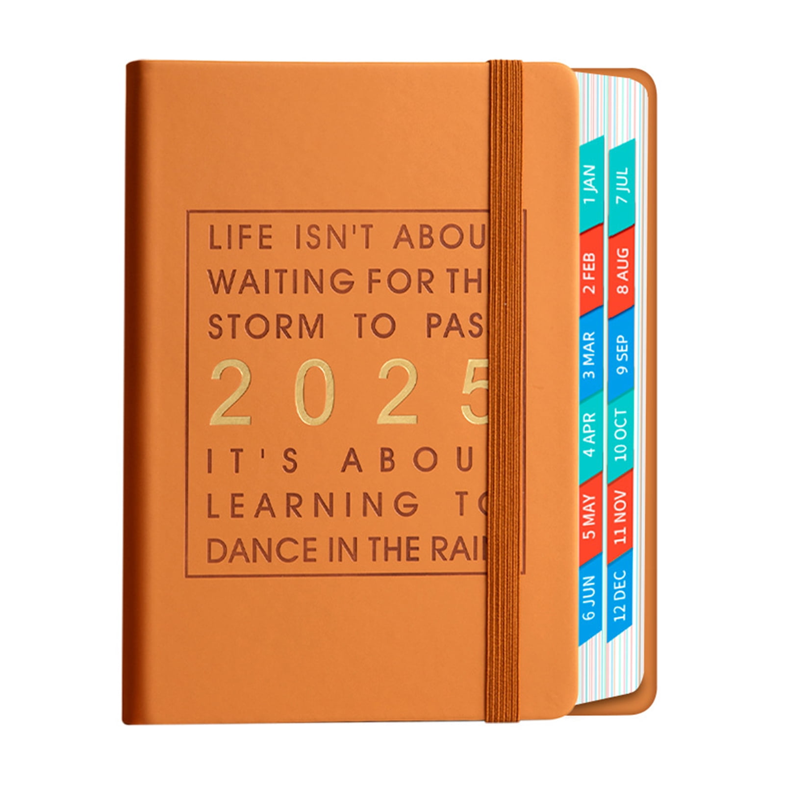 Buy JALEVID 2025 Weekly Planner Insert A5 6 Holes 176 Pages Onthly