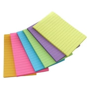 Warkul 300/360Pcs Morandi Colors Lined Sticky Notes High-Quality Strong Adhesive Residue-Free Smooth Writing Easy to Remove Sticky Notes