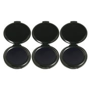 Warkul 3Pcs Fingerprint Ink Pads ID Security Black Blue Red Quick-Drying Water Resistant Clear Imprints Thumbprint Stamp Pad