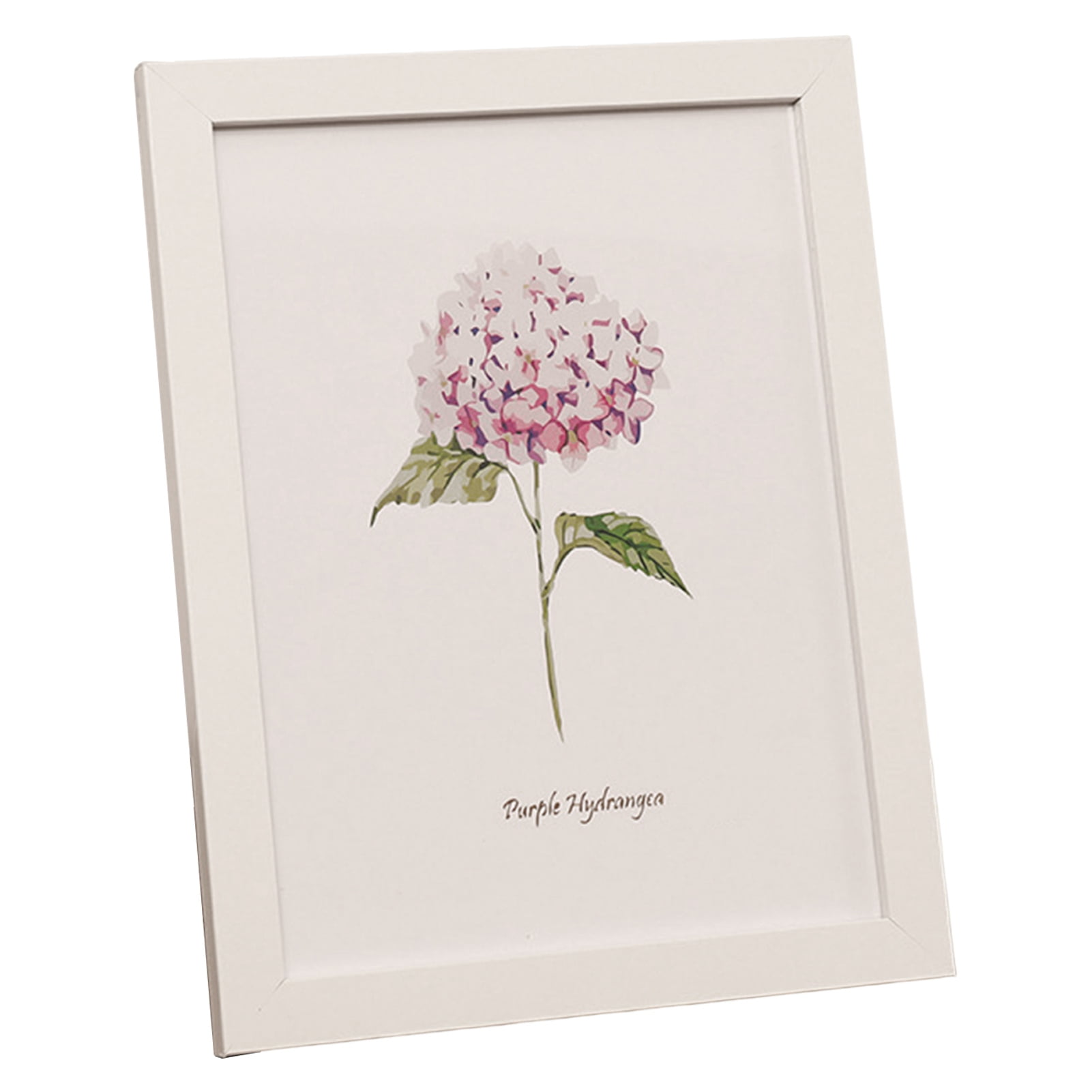 Warkul 8/10Inch Wooden Photo Frame Glass Back Support Modern Heavy