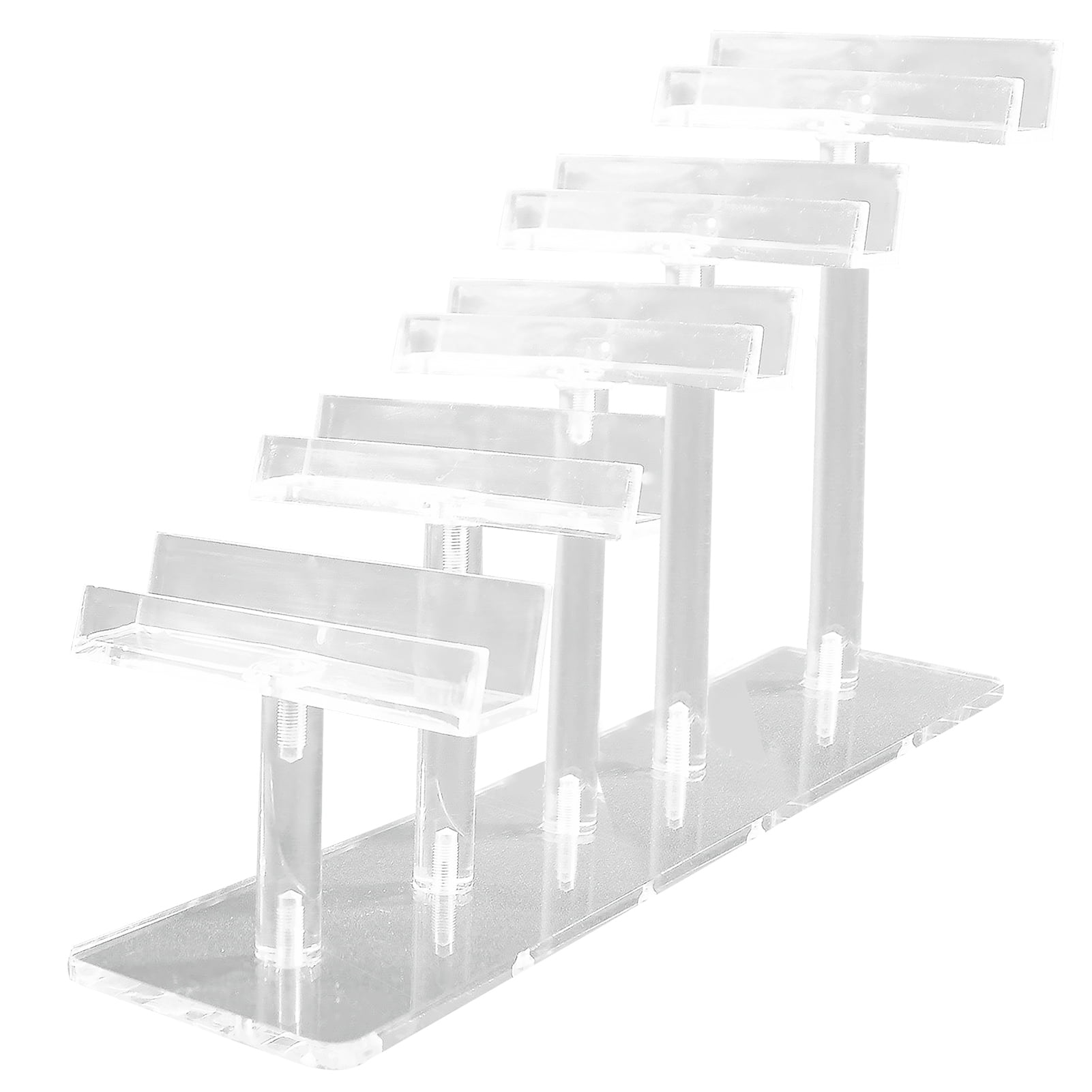 Warkul Acrylic Glasses Display Stand Multitiers Heavy Duty Nonslip