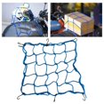 thumbnail image 1 of Warkul Cargo Net, Bike Rear Cargo Net Elastic Storage Organizer Net with Hook for Motorcycle Bike Trailer, 1 of 5