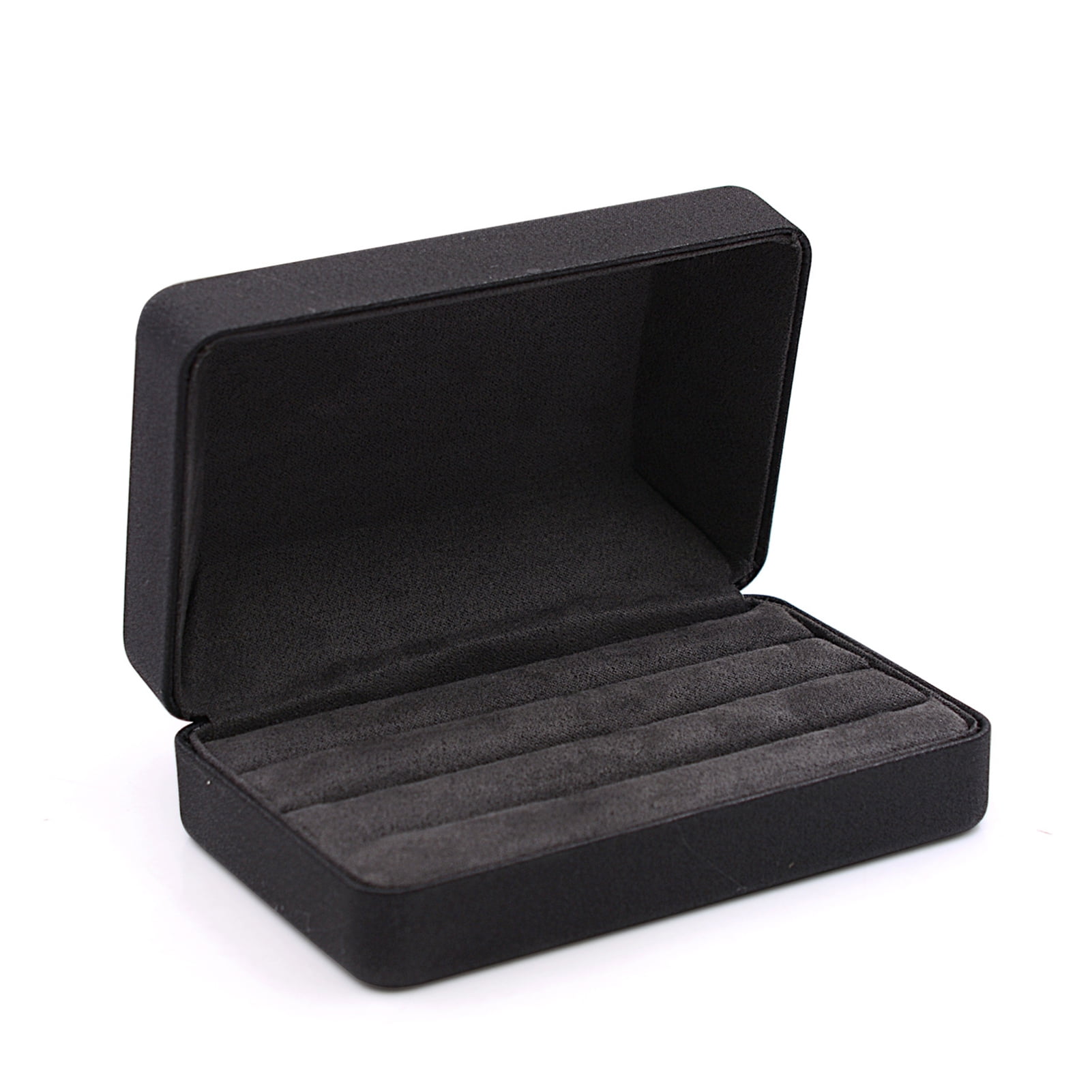 Warkul Compact Stylish Ring Storage Box Multiple Grids Soft Inner ...