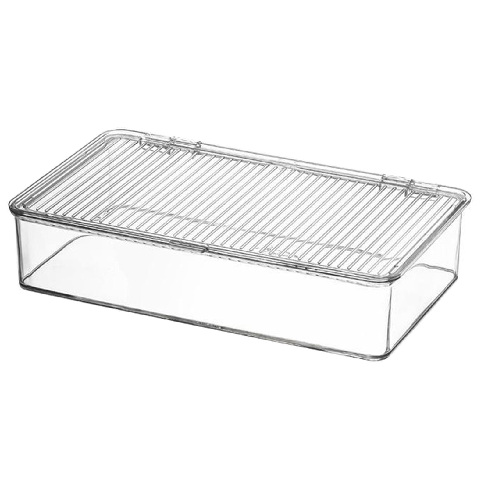 Warkul Cosmetic Storage Box Light Luxury Acrylic with Dustproof Lid